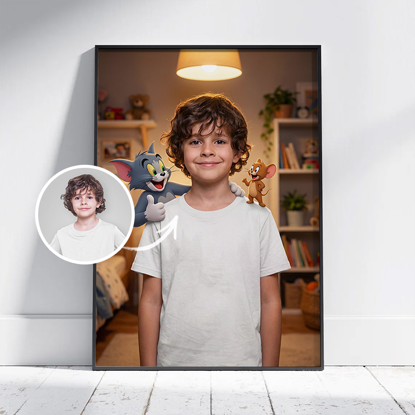 Customized favorite cartoon characters