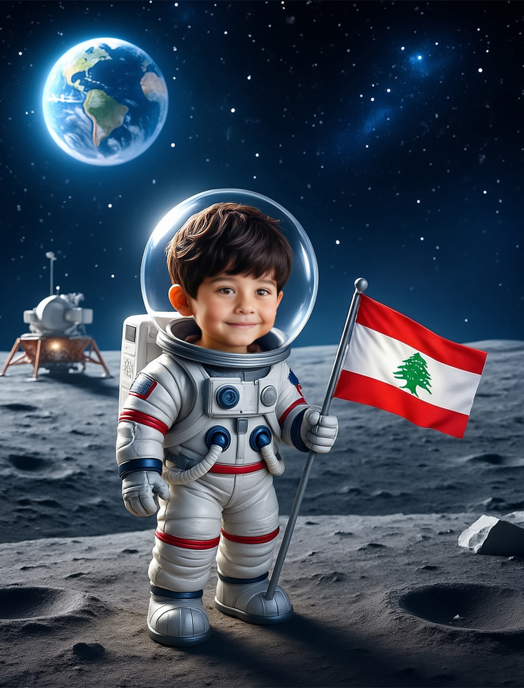 Customized Space Explorer Poster