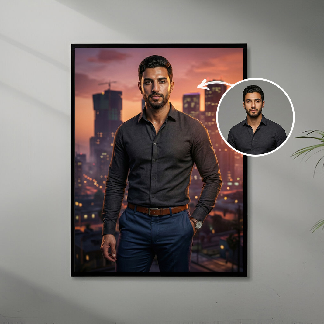 Your Own GTA VI Character Poster