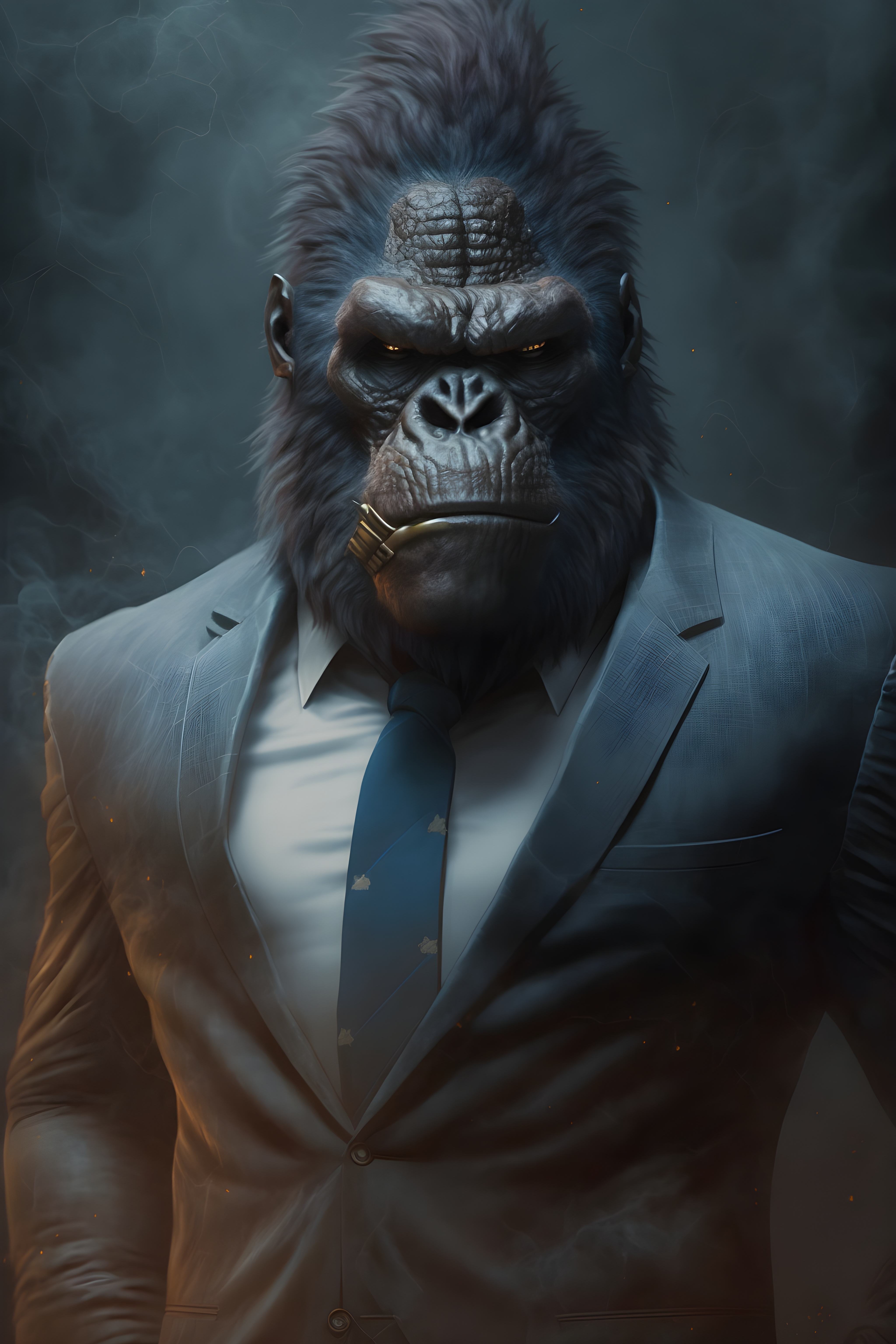 Gorilla Business Suit