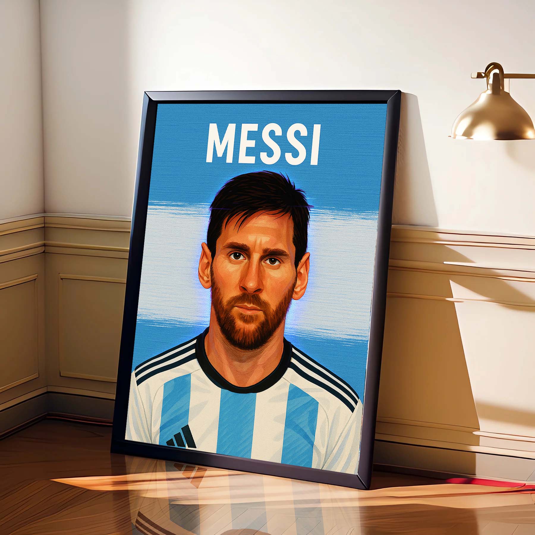 Leo Messi Argentina poster