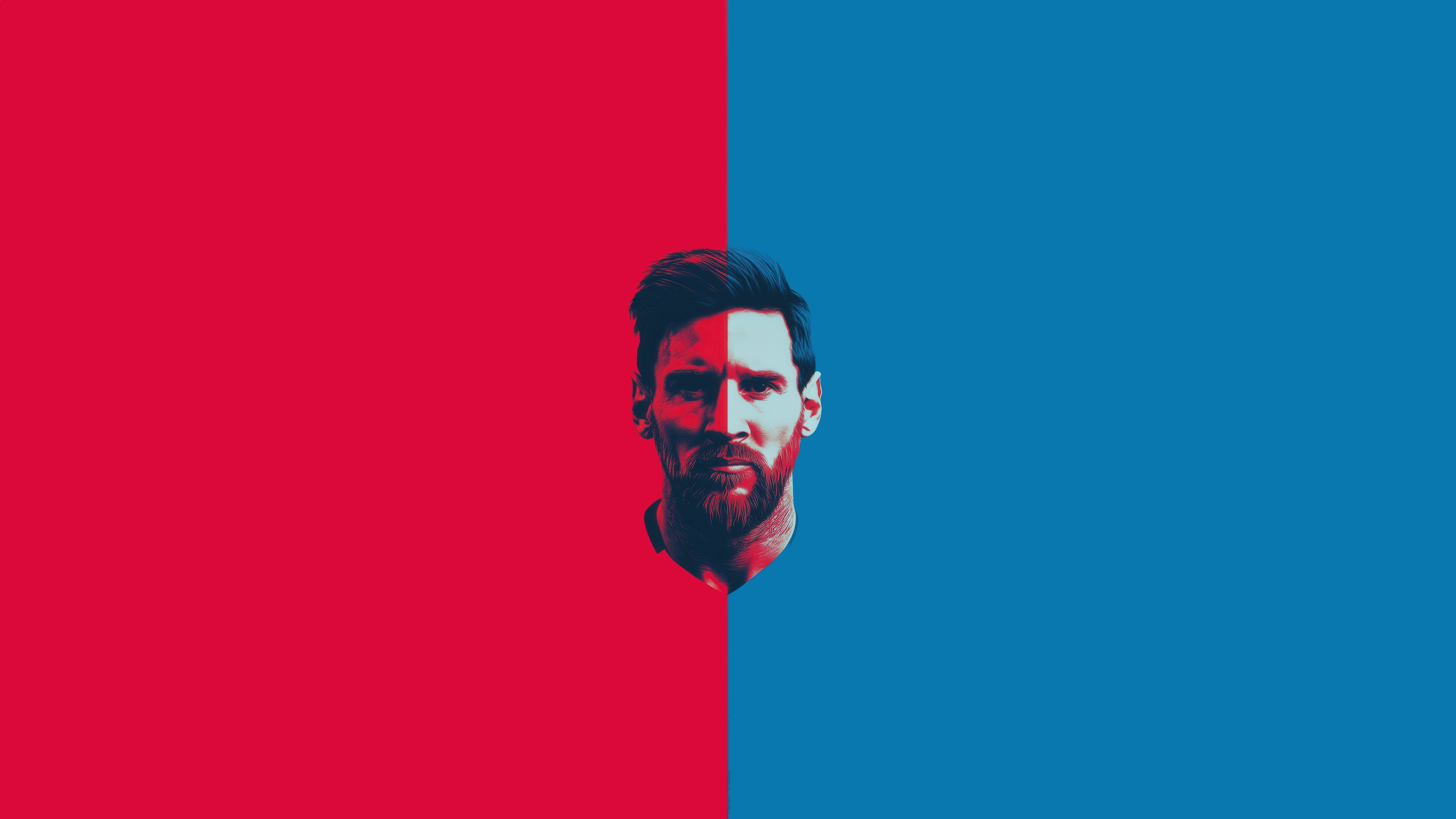 Messi art Poster