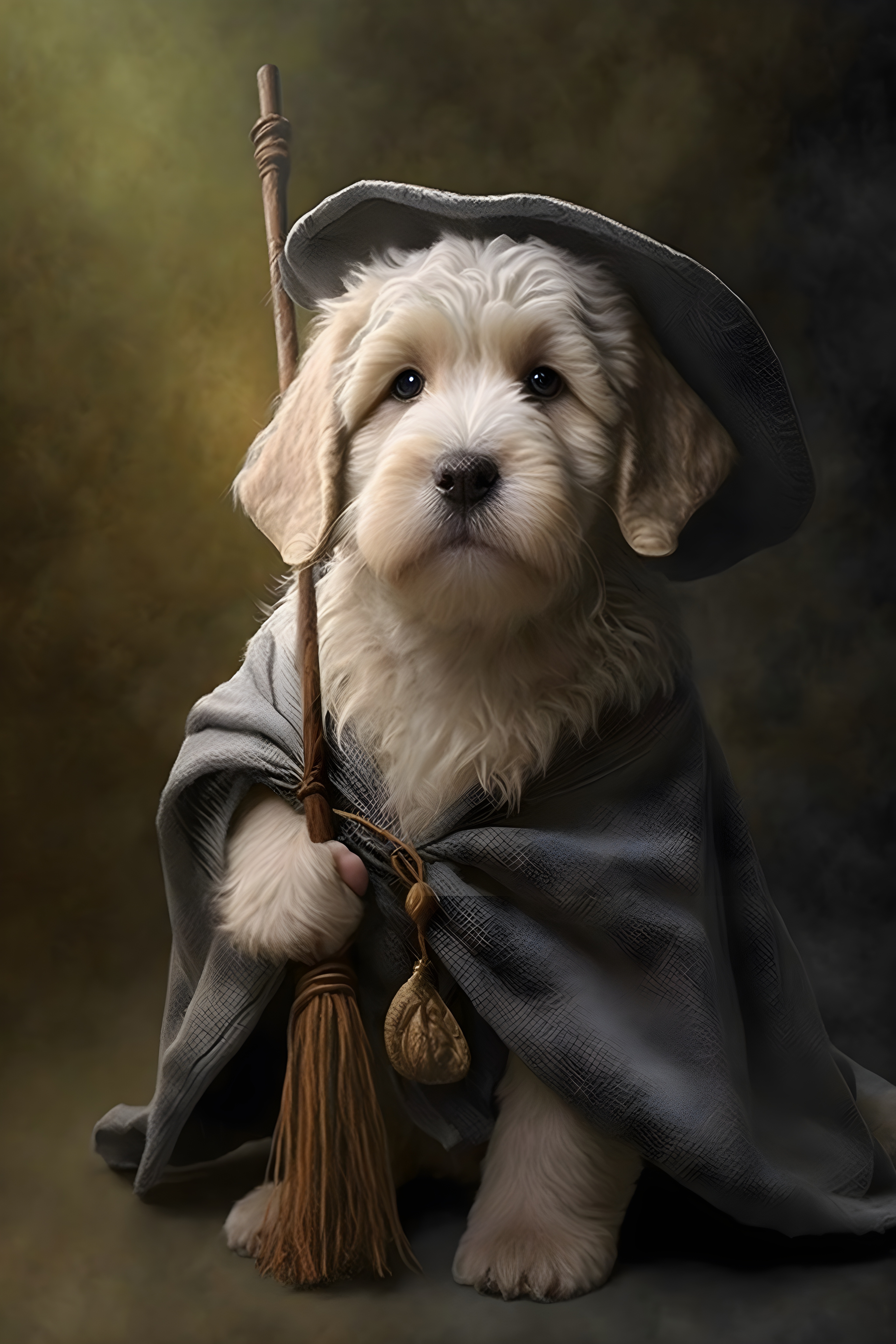 Wizard Puppy Costume Dog