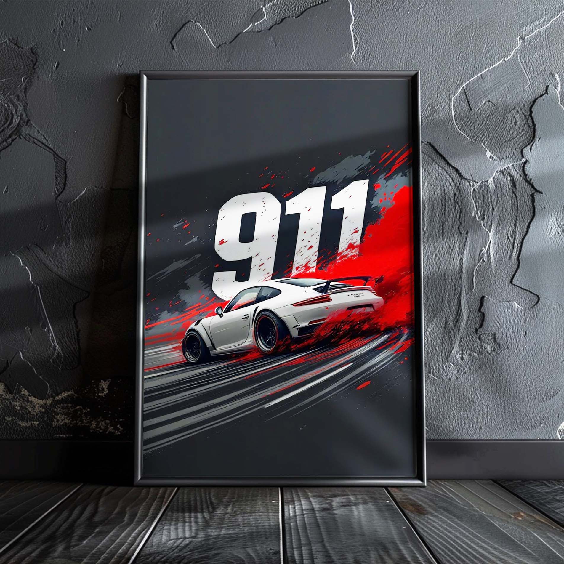 Porsche 911 Turbo Poster