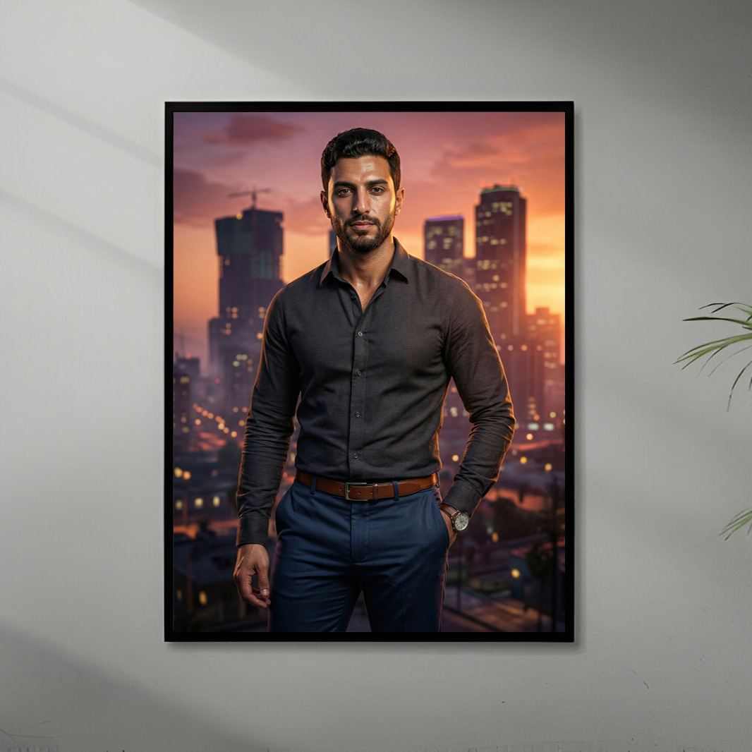 Your Own GTA VI Character Poster