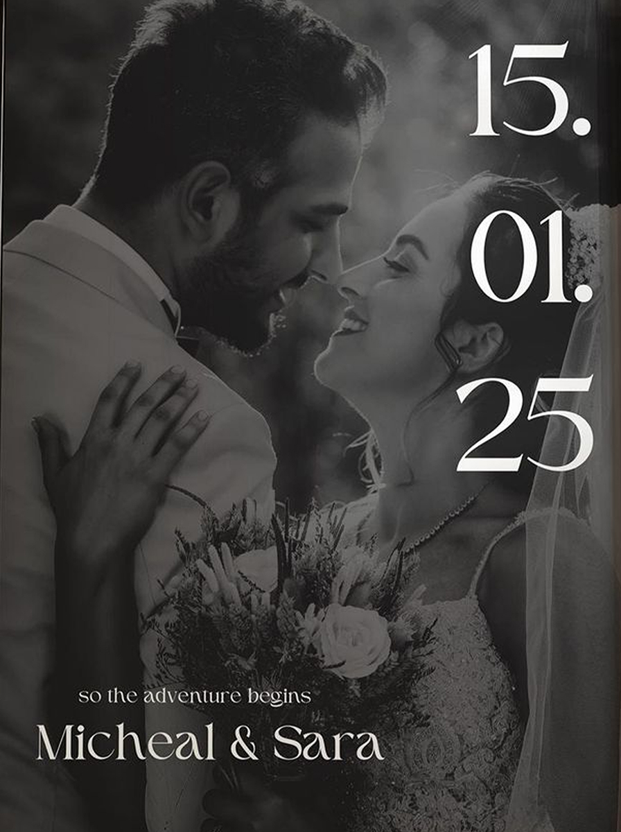 Personalized Wedding Poster