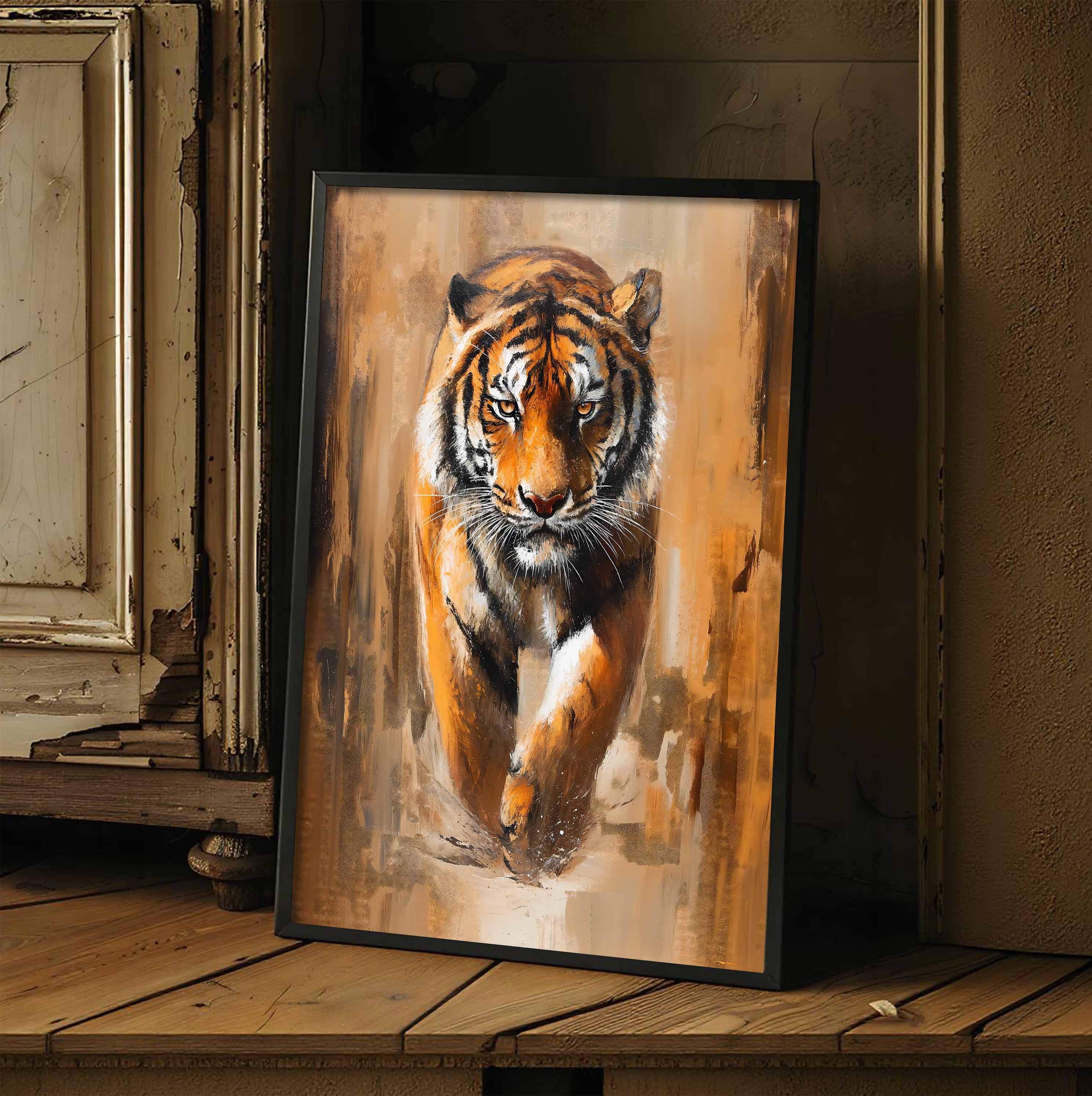 Tiger Portrait Artwork