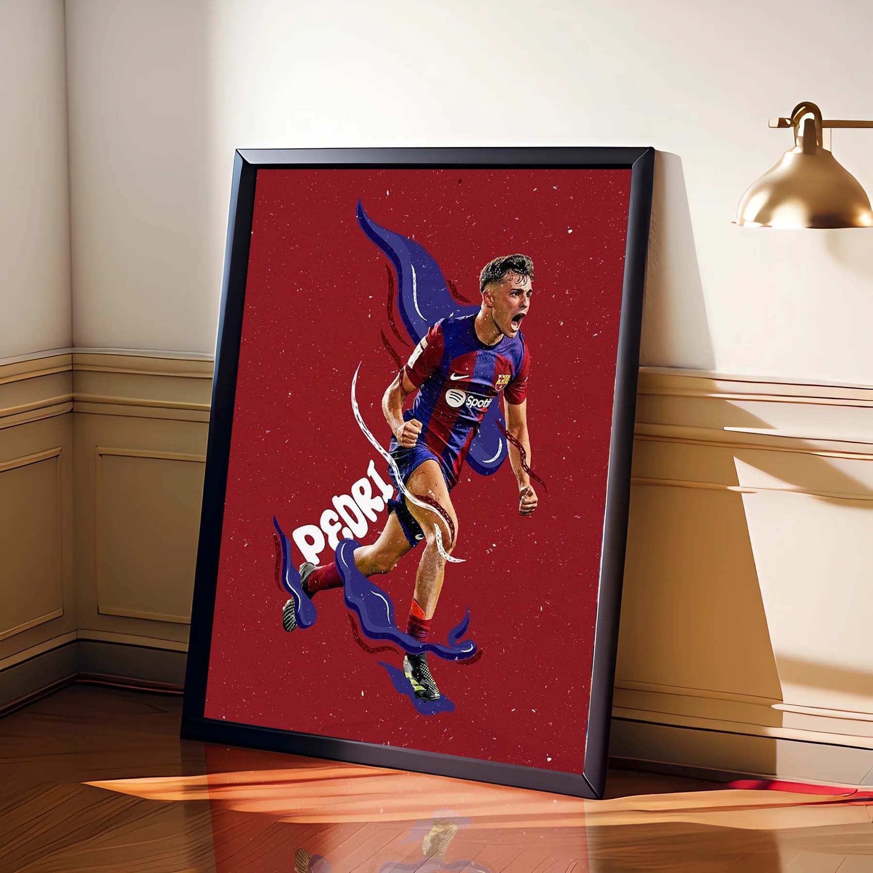 FC Barcelona Pedri Poster
