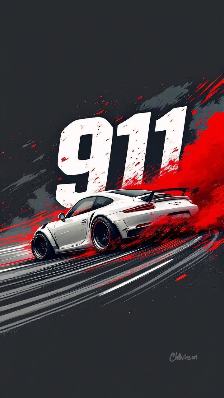 Porsche 911 Turbo Poster
