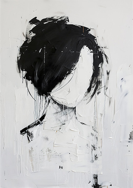 Abstract Women Print