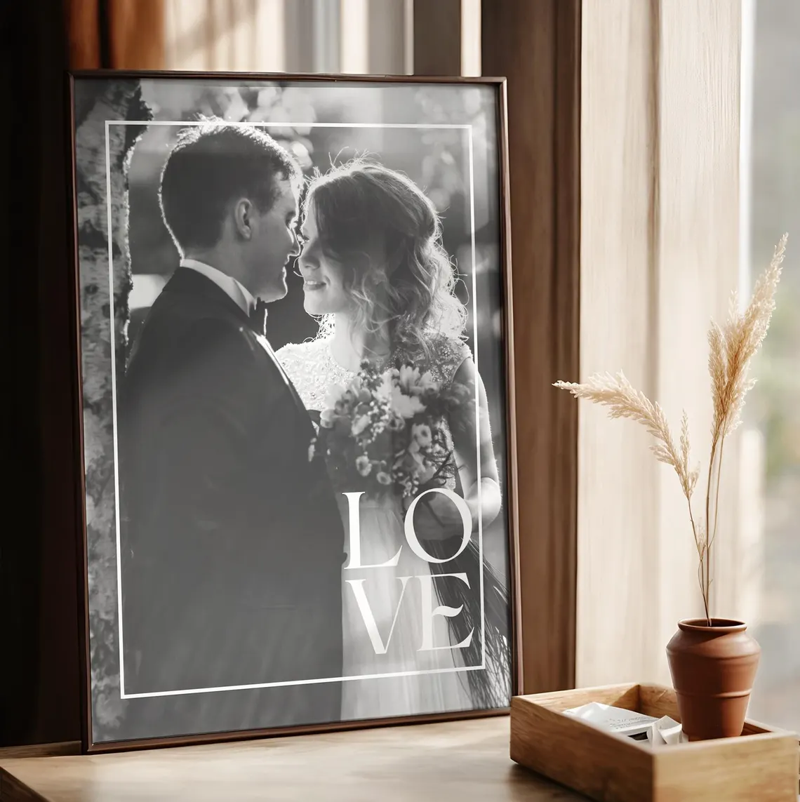 Romantic Couples Portrait Print