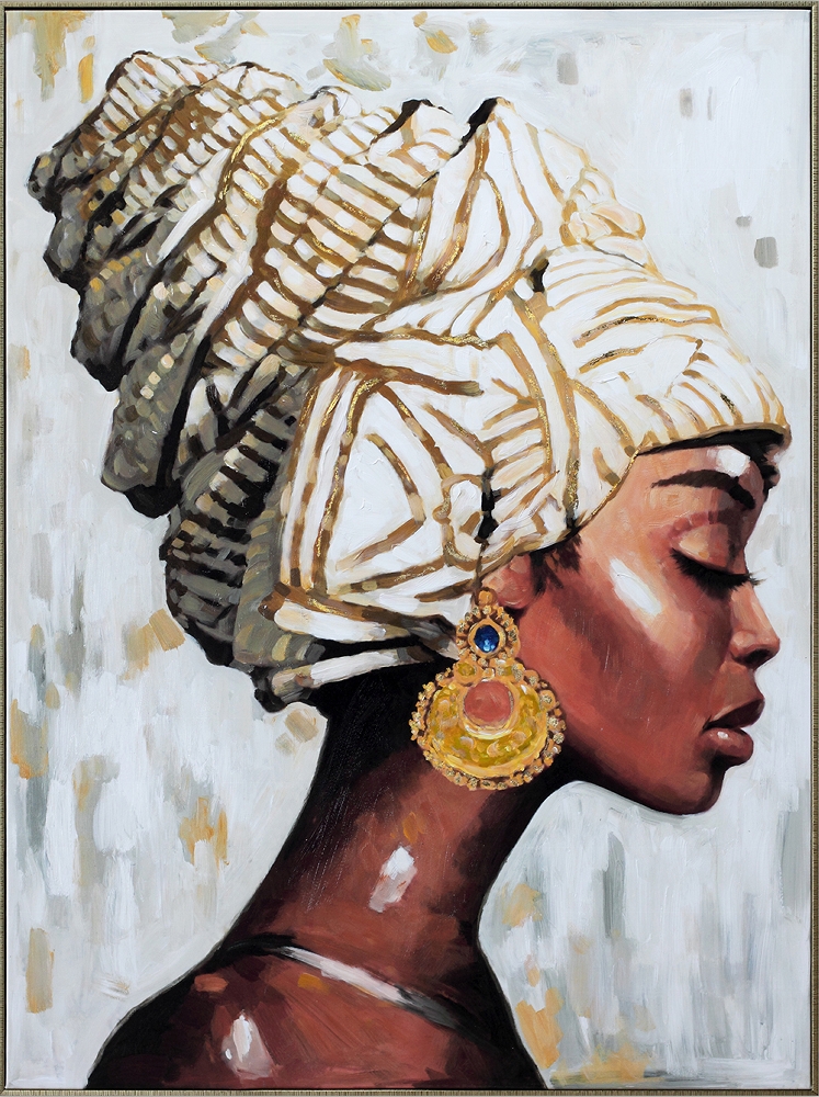 African-Inspired Decorative Print