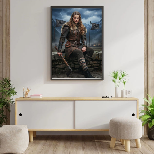 Viking Warrior Customized Poster