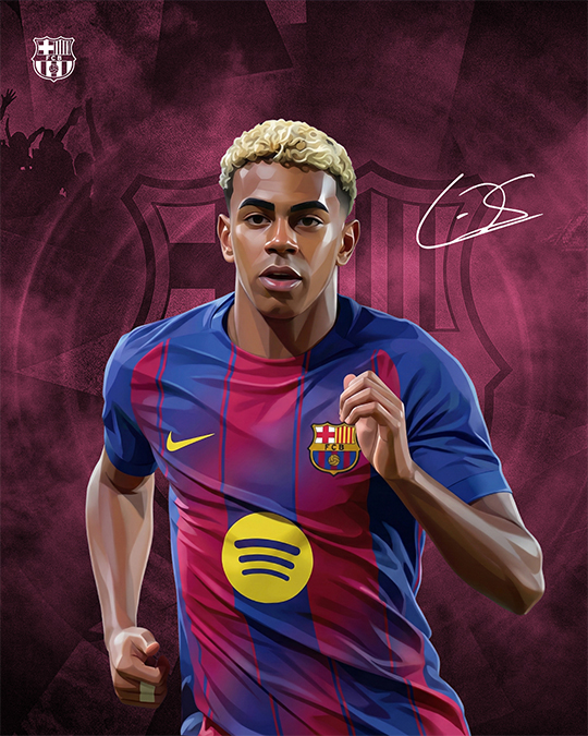 Lamine Yamal  Poster