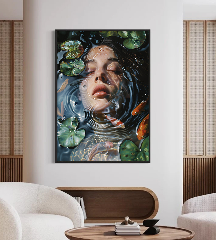 Koi Pond Women Print