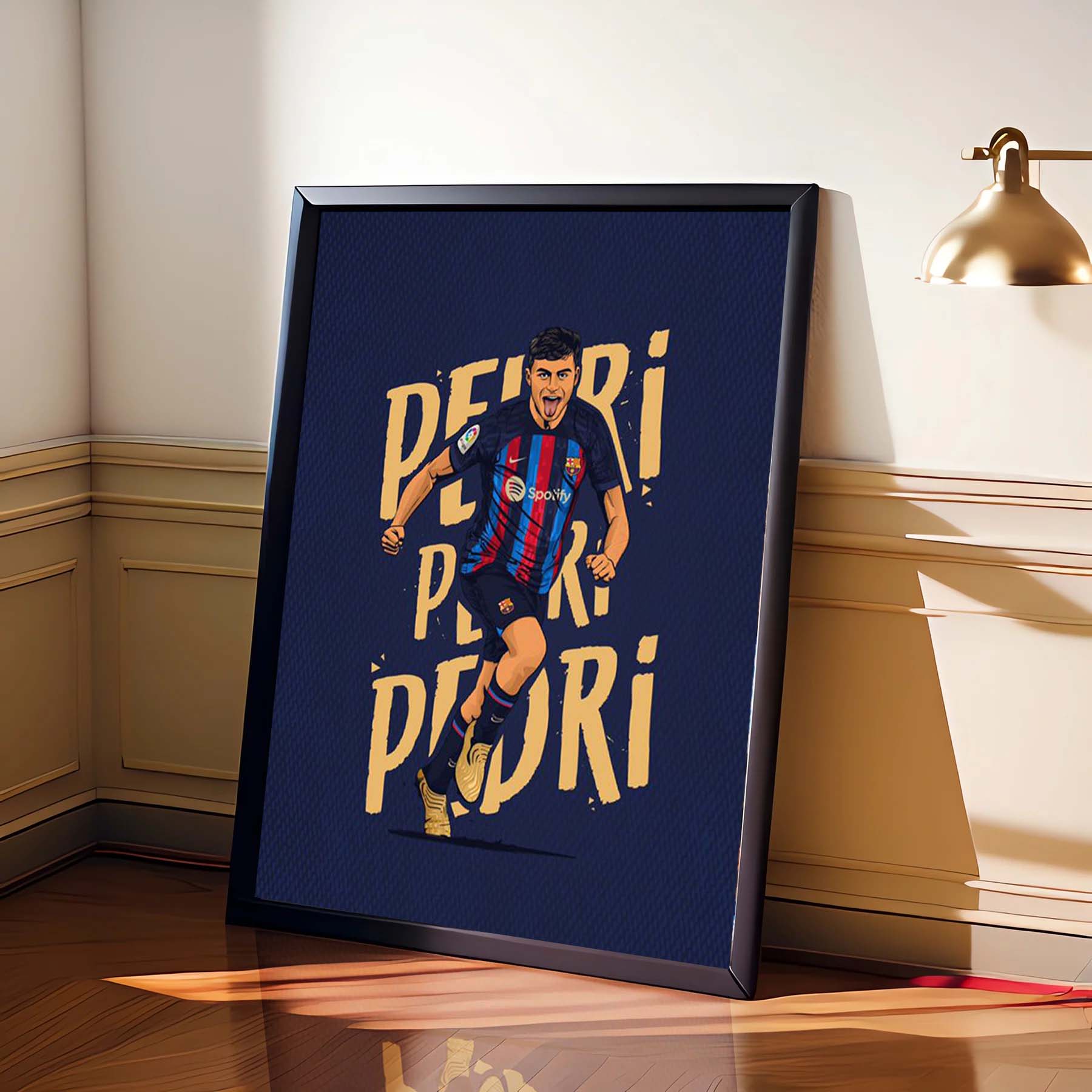 FC Barcelona Pedri Poster