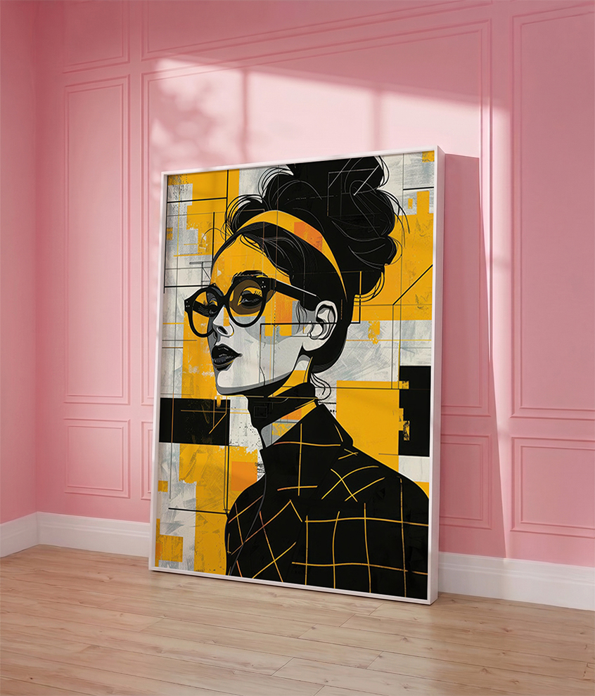 Modern Abstract Women  Print