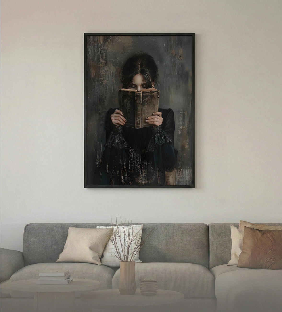 Antique Hardcover Book Paint