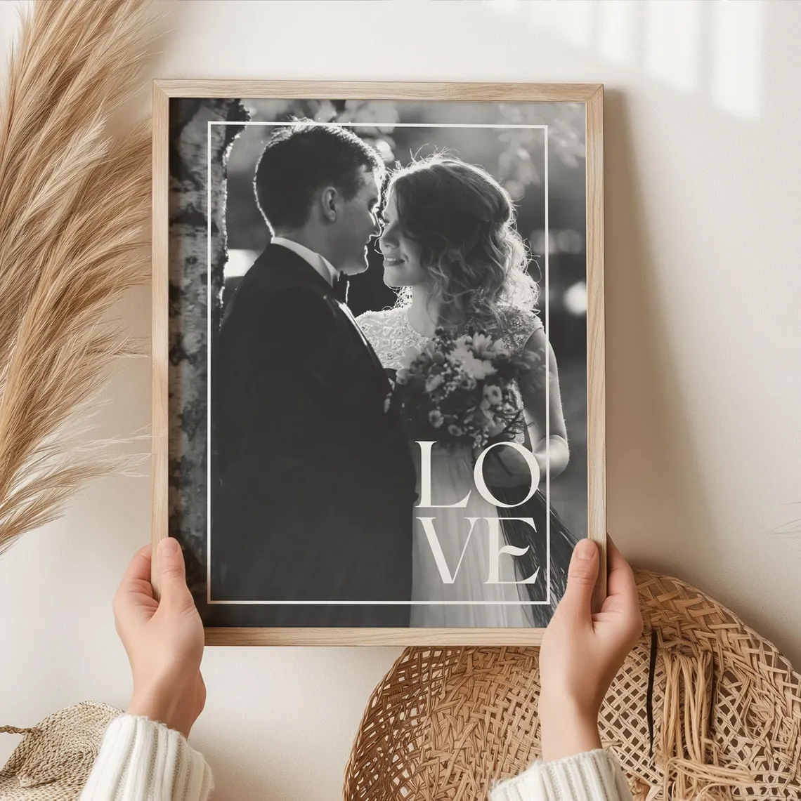 Romantic Couples Portrait Print