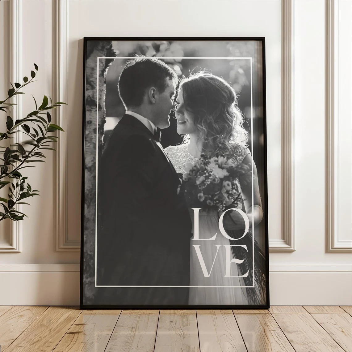 Romantic Couples Portrait Print