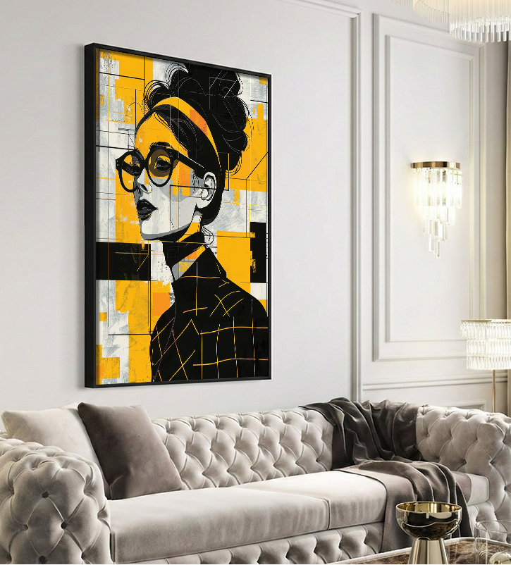 Modern Abstract Women  Print