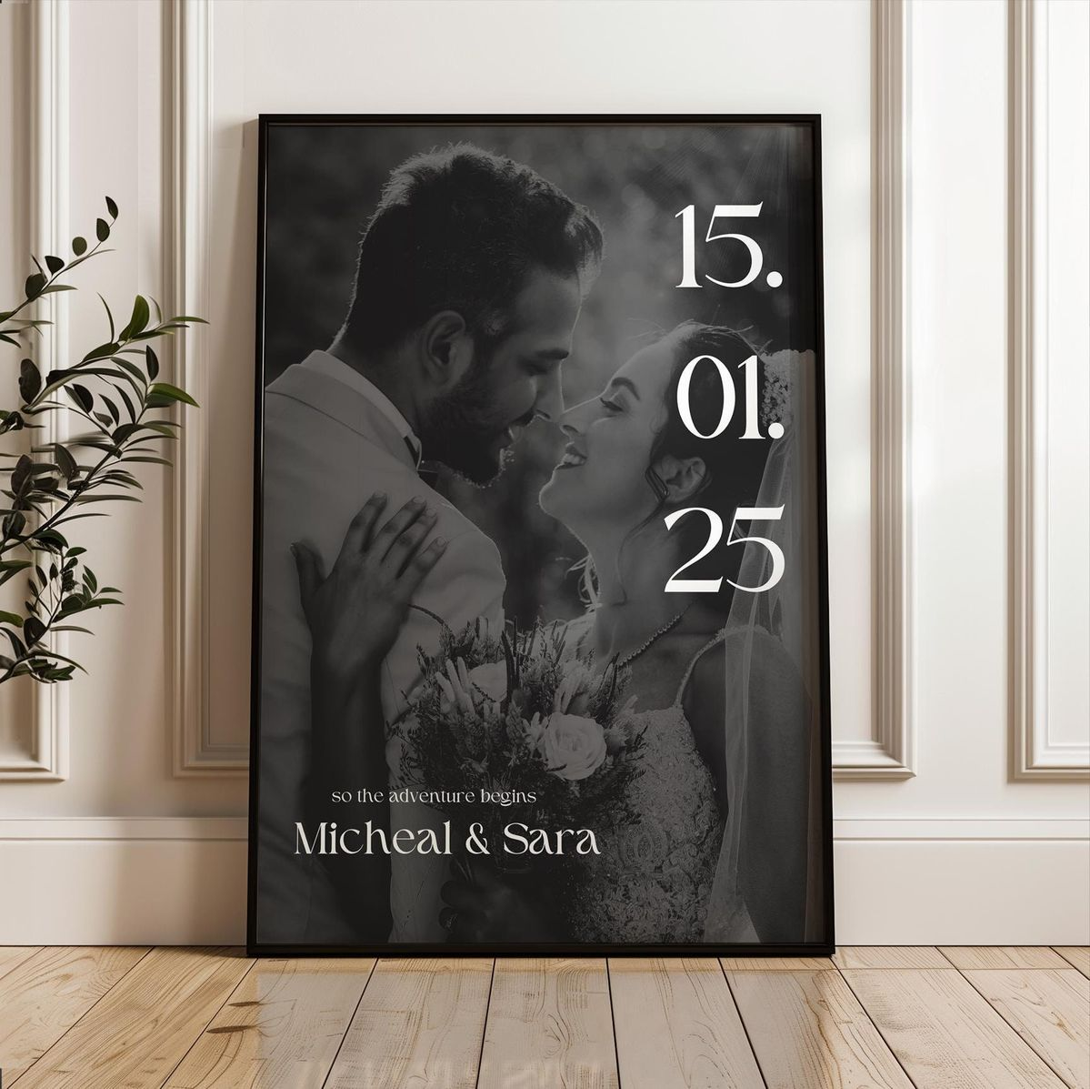 Personalized Wedding Poster
