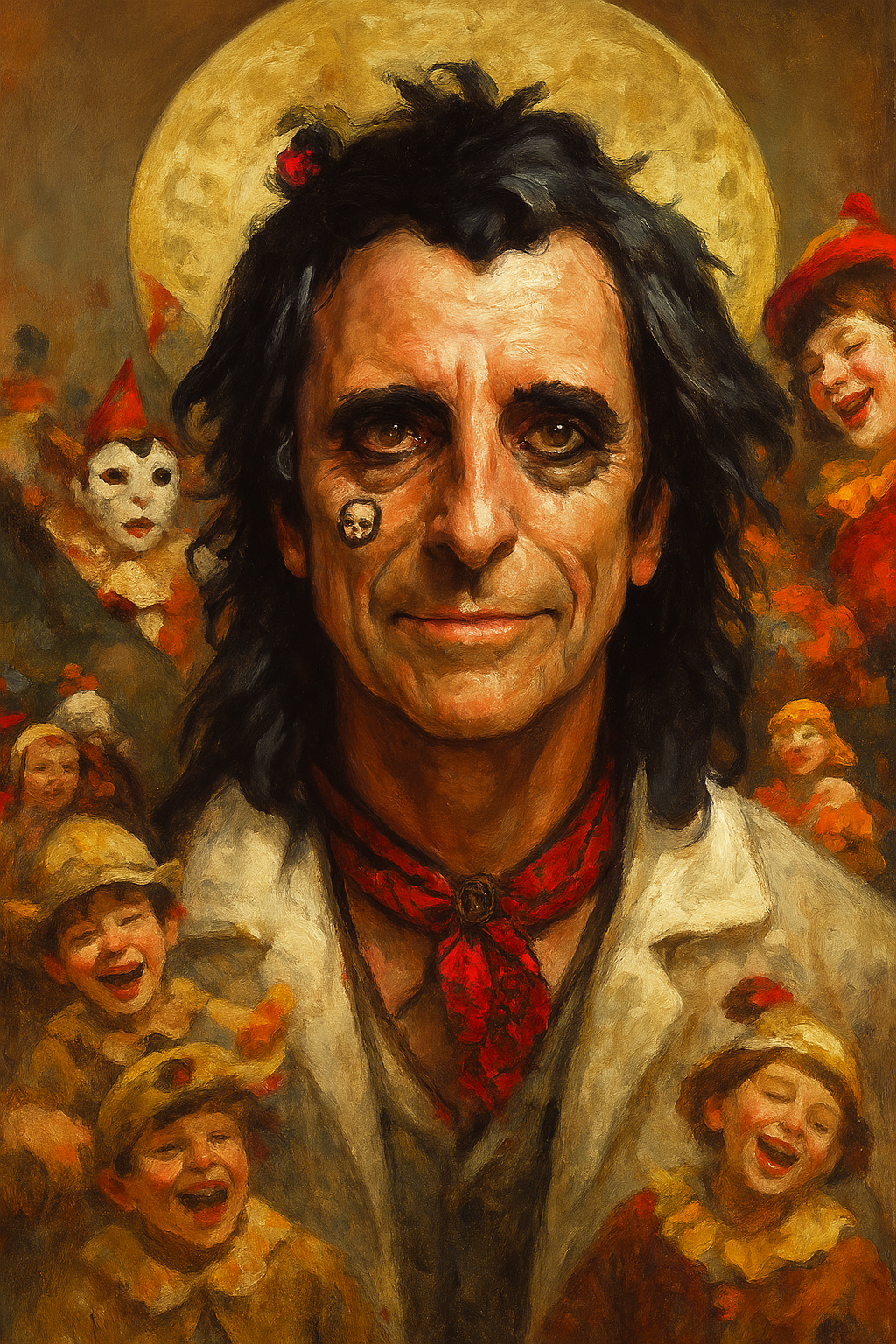 Vintage Western Portrait Print