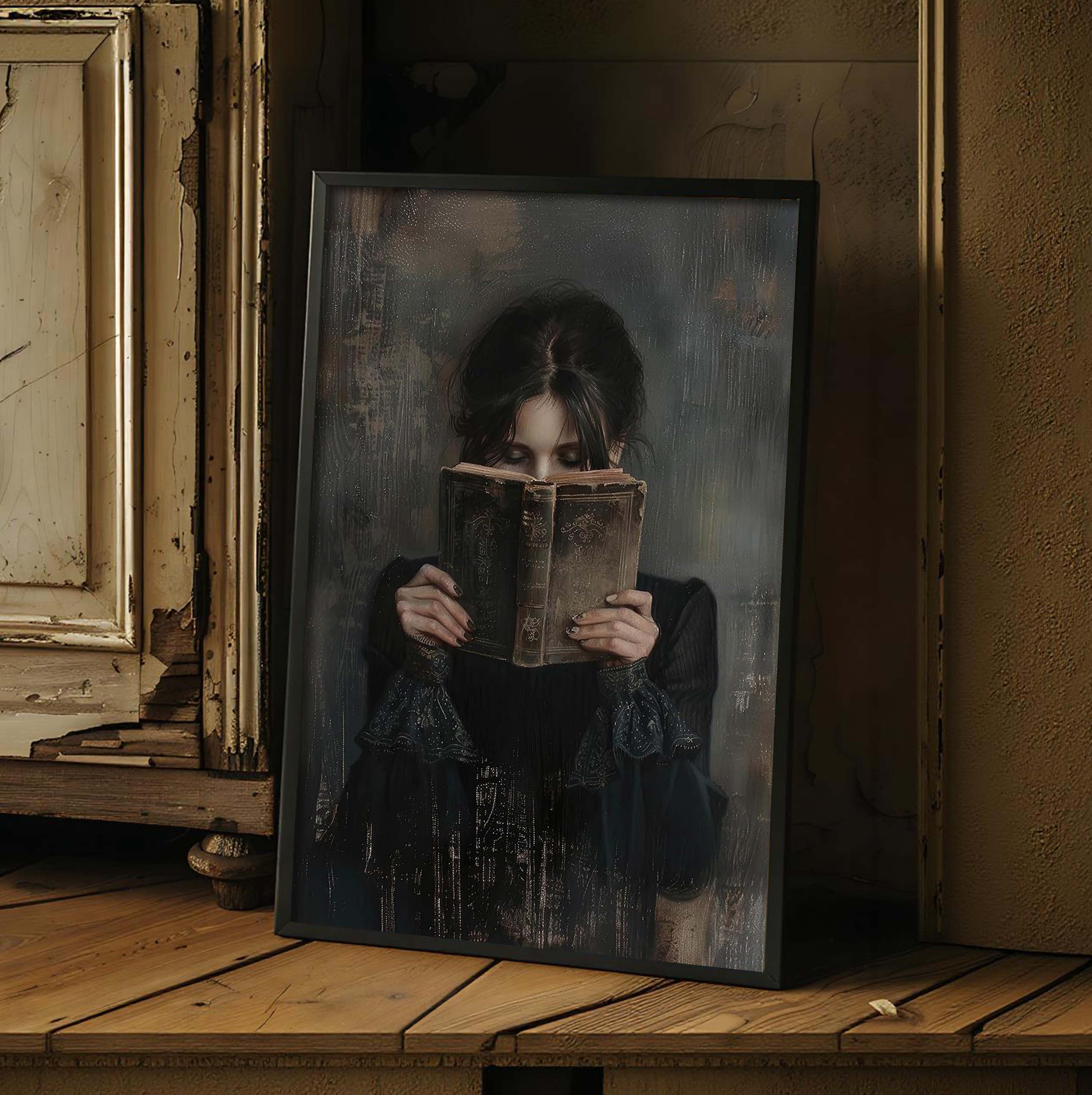 Antique Hardcover Book Paint