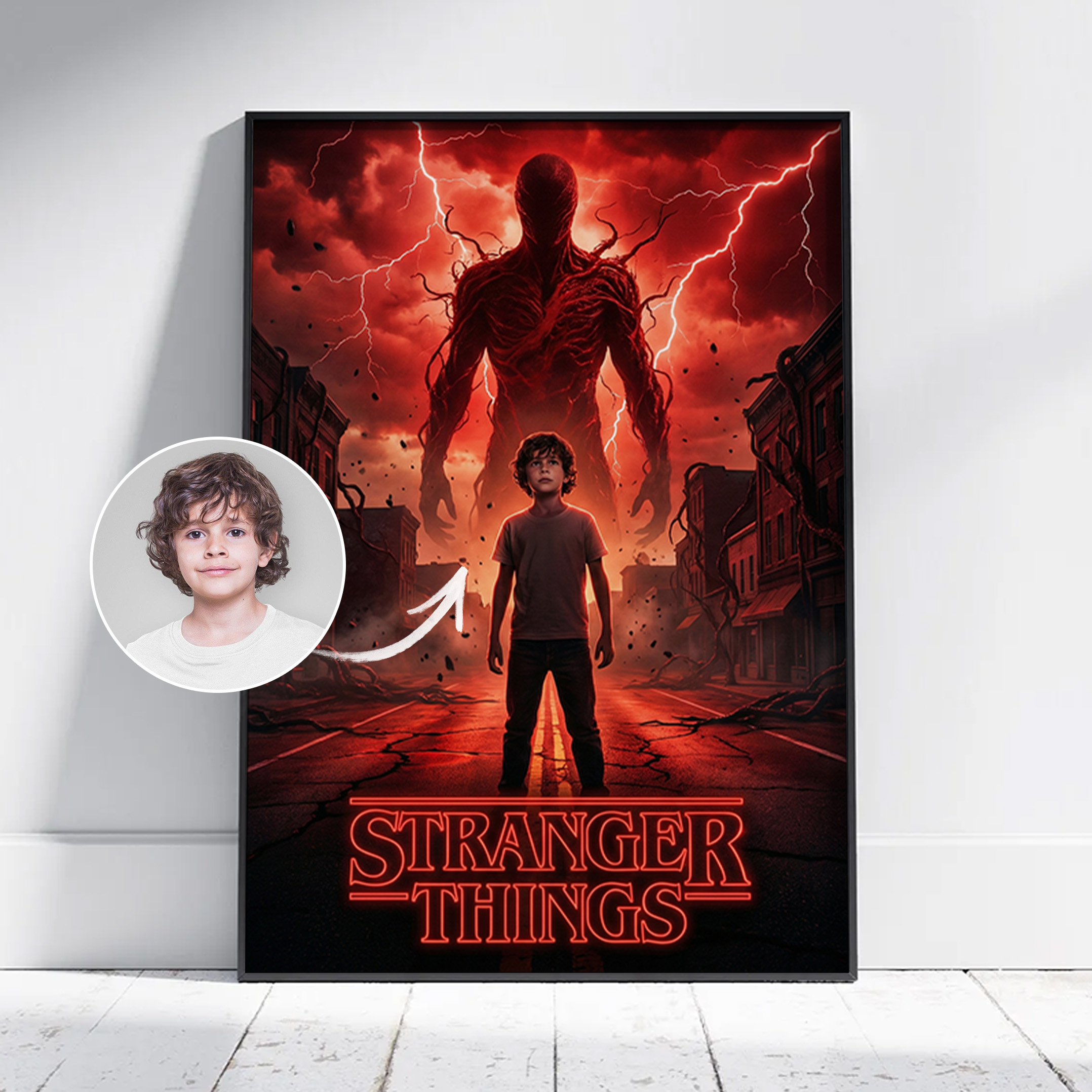 Customizable  Stranger Things Poster