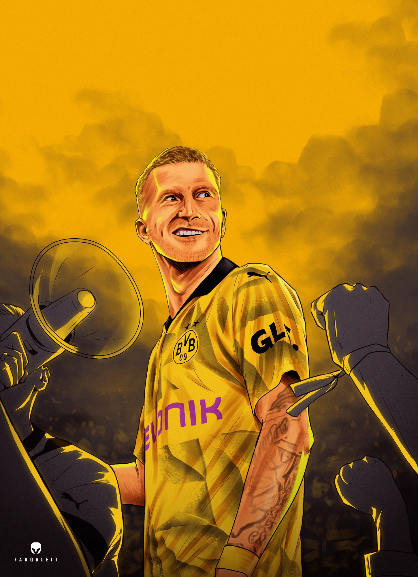 Marco Reus Art Poster