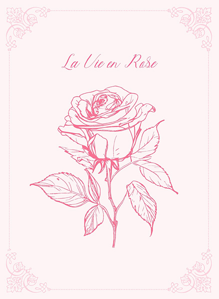 La Vie en Rose Print