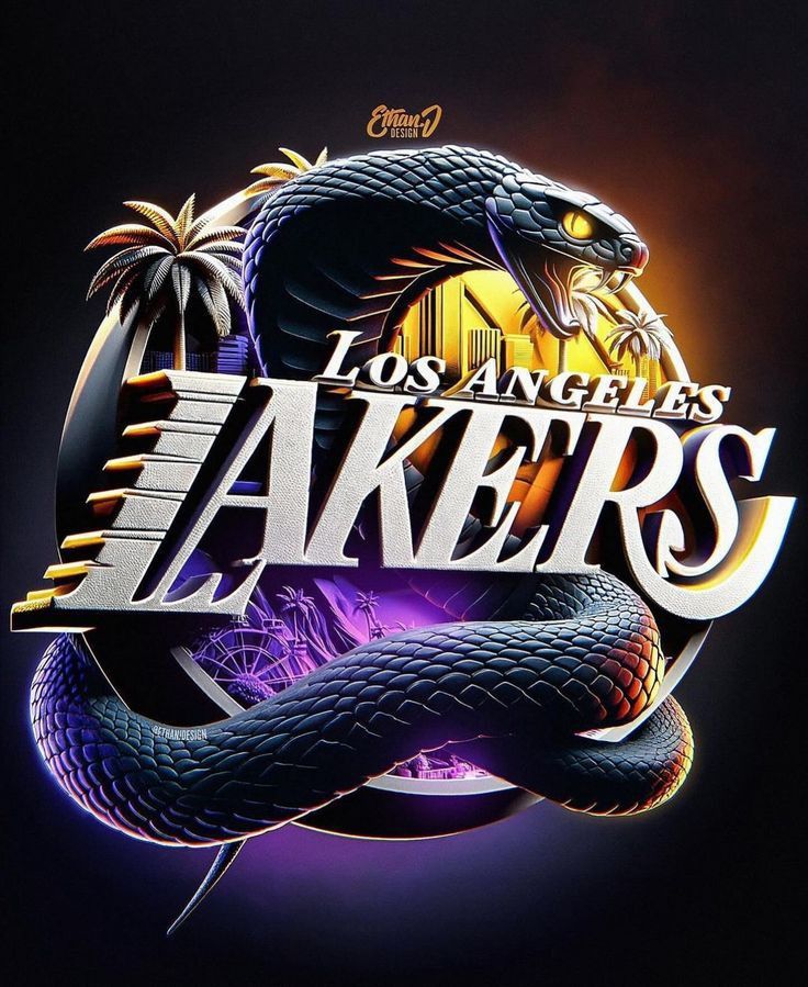 Los Angeles Lakers Art Poster