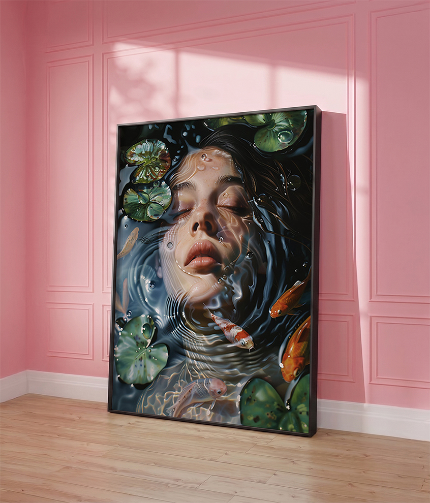 Koi Pond Women Print