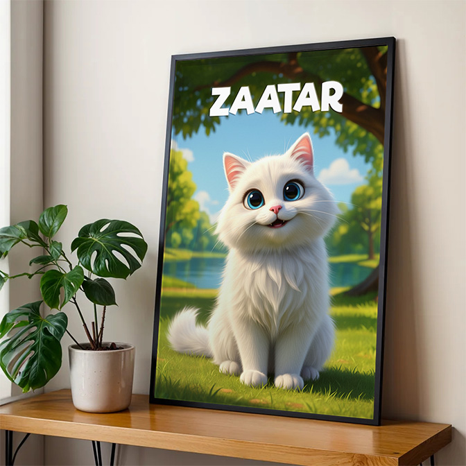 Customized Pet Cartoon Portrait