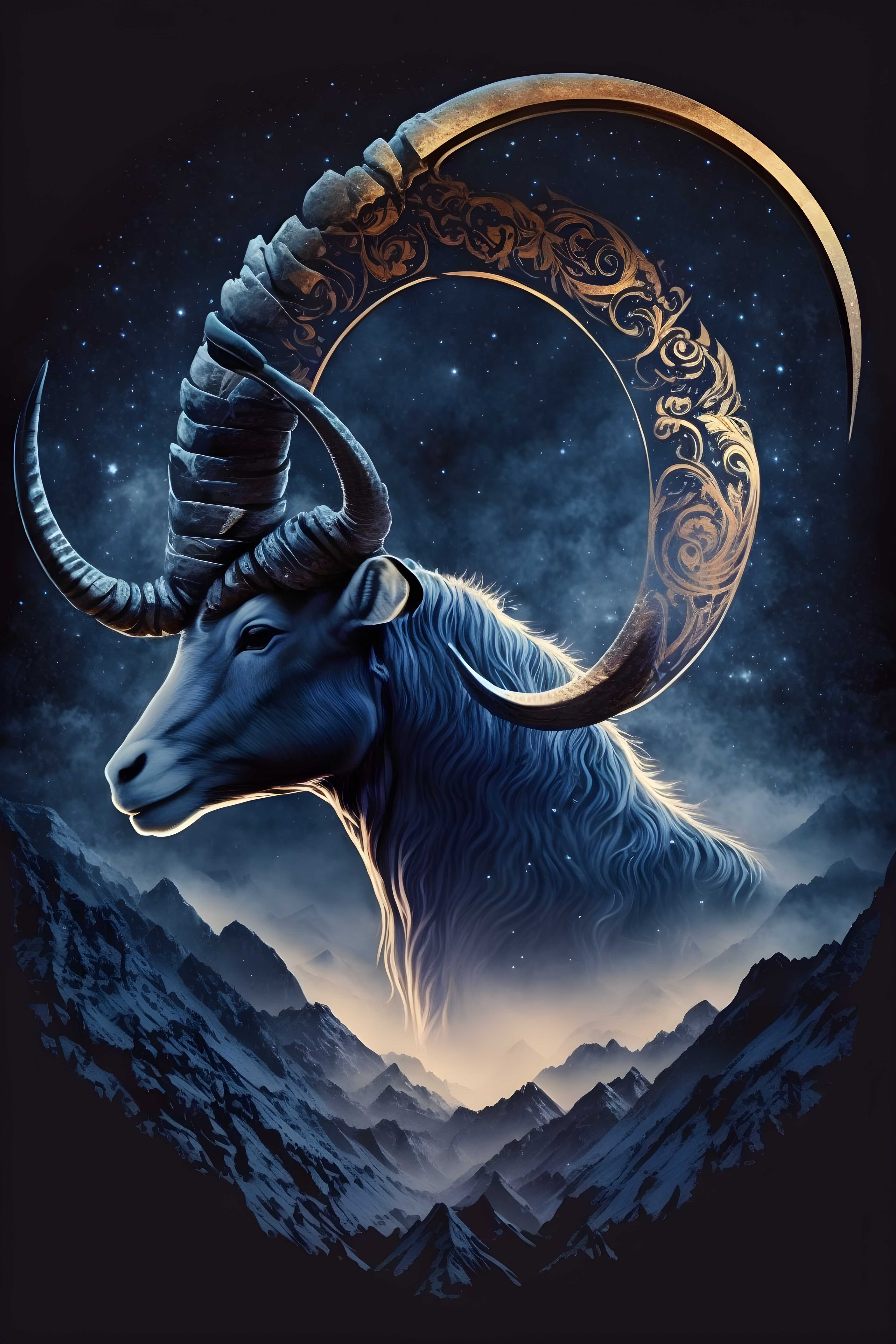 Majestic Caprinae Artwork