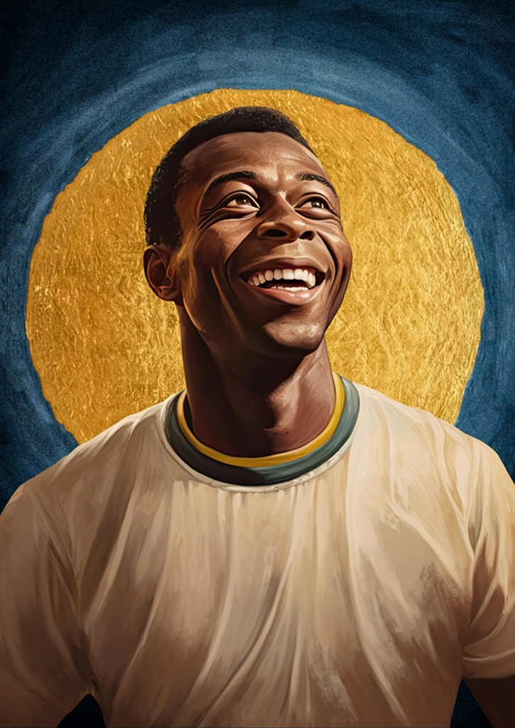Pele Poster Print