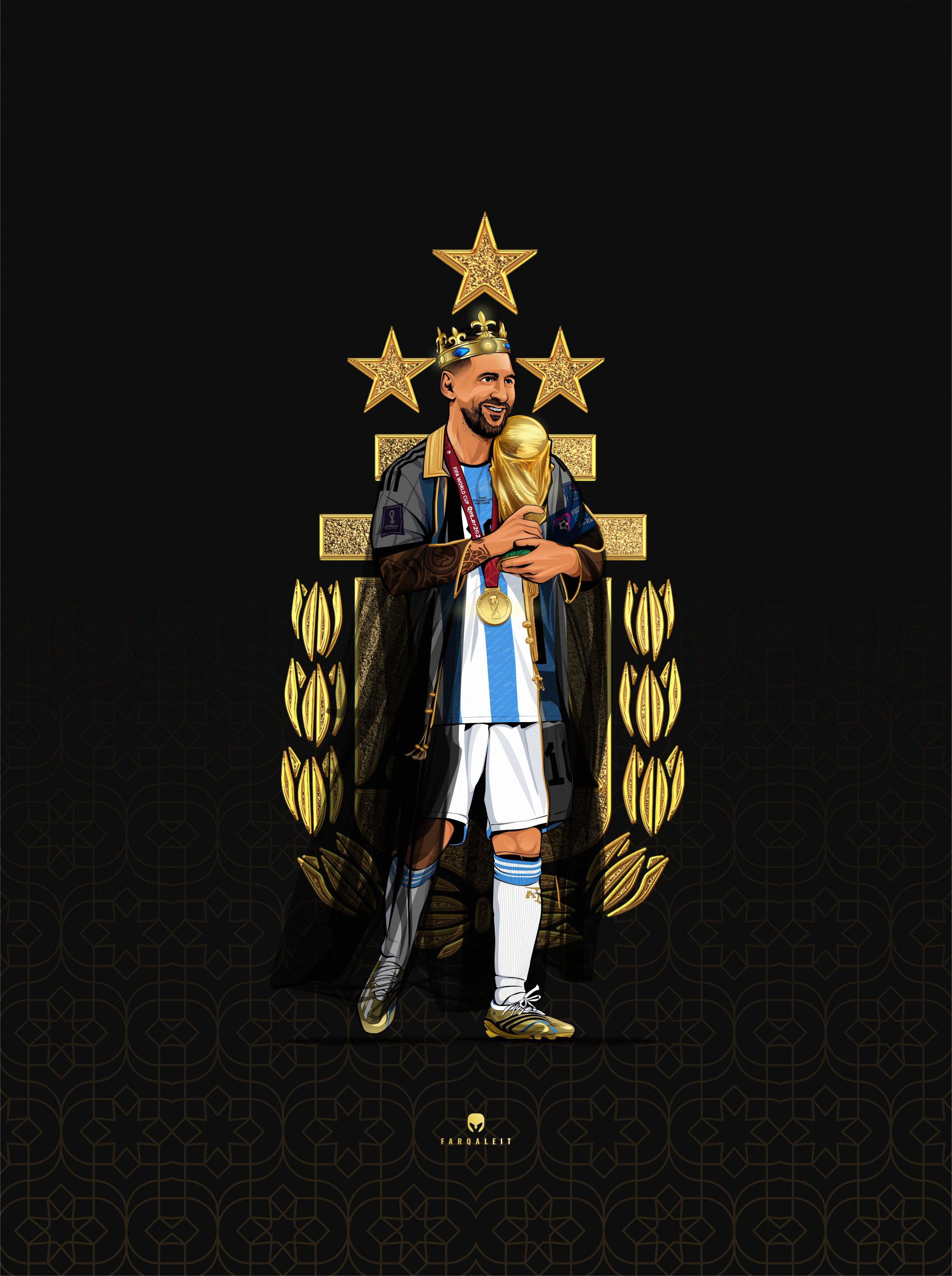 World Cup Champion Leo Messi