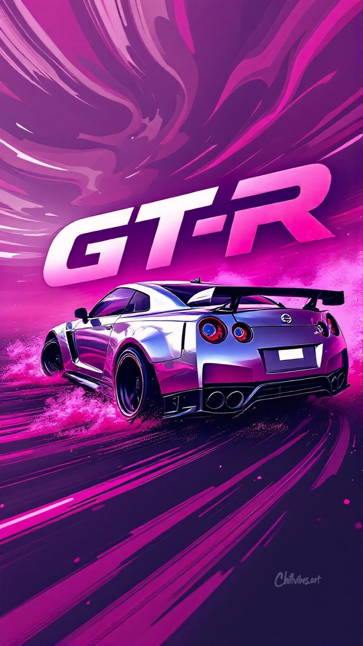 Nissan GT-R Poster