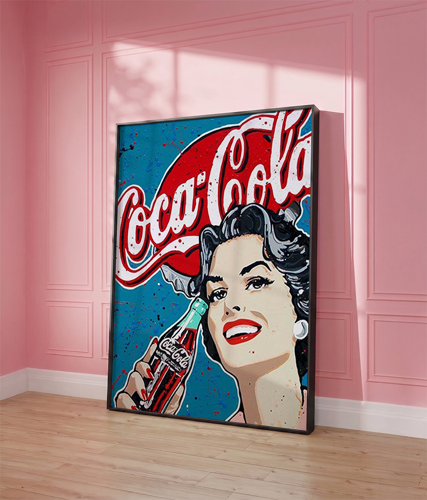 Coca-Cola Retro Wall Art