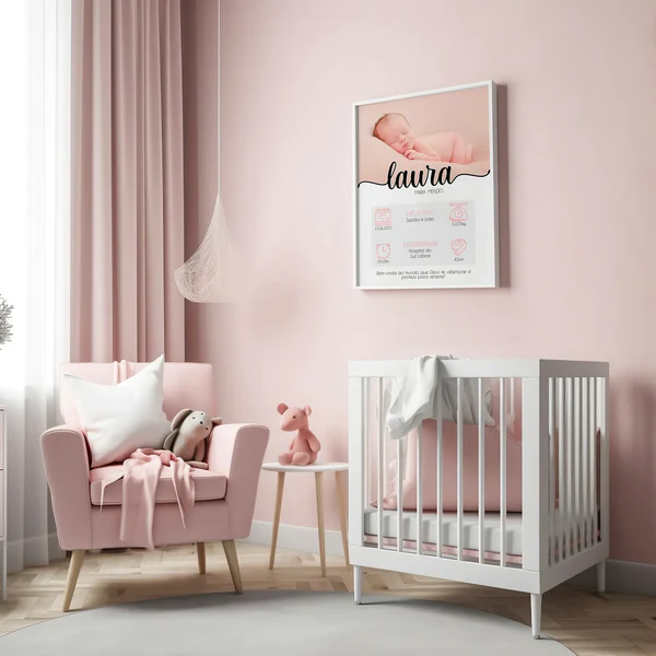 Birth Announcement Poster