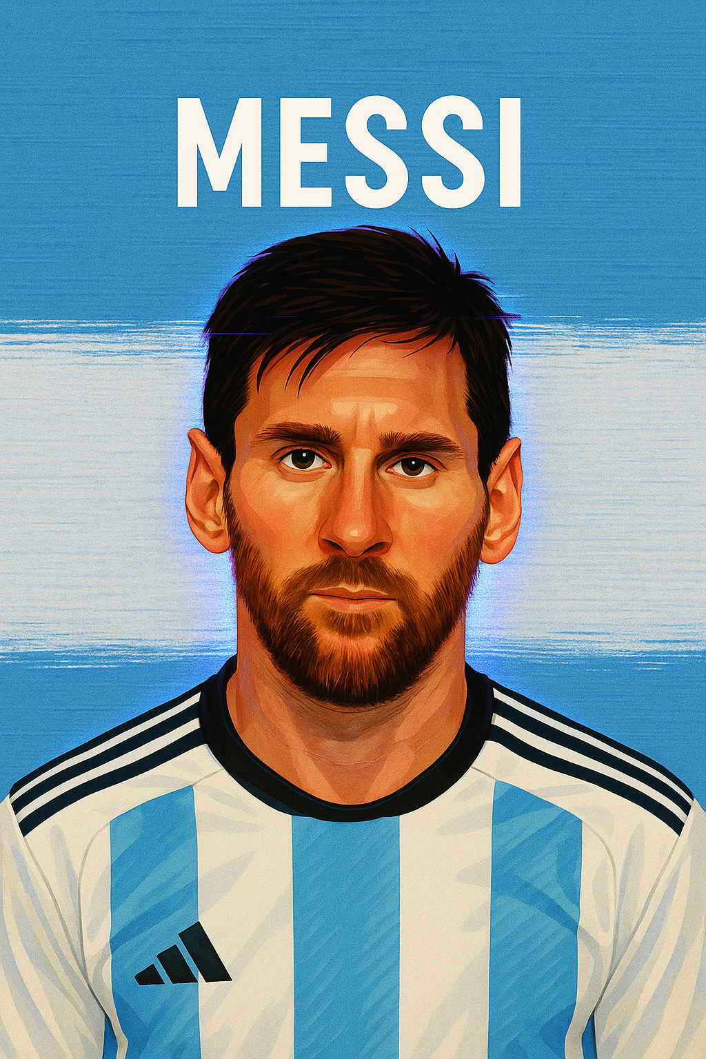 Leo Messi Argentina poster