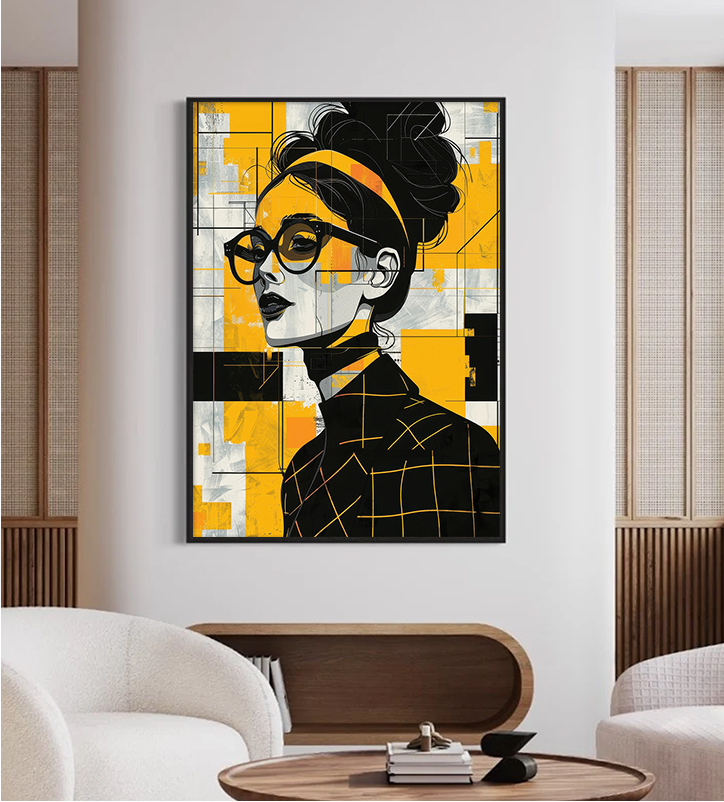 Modern Abstract Women  Print
