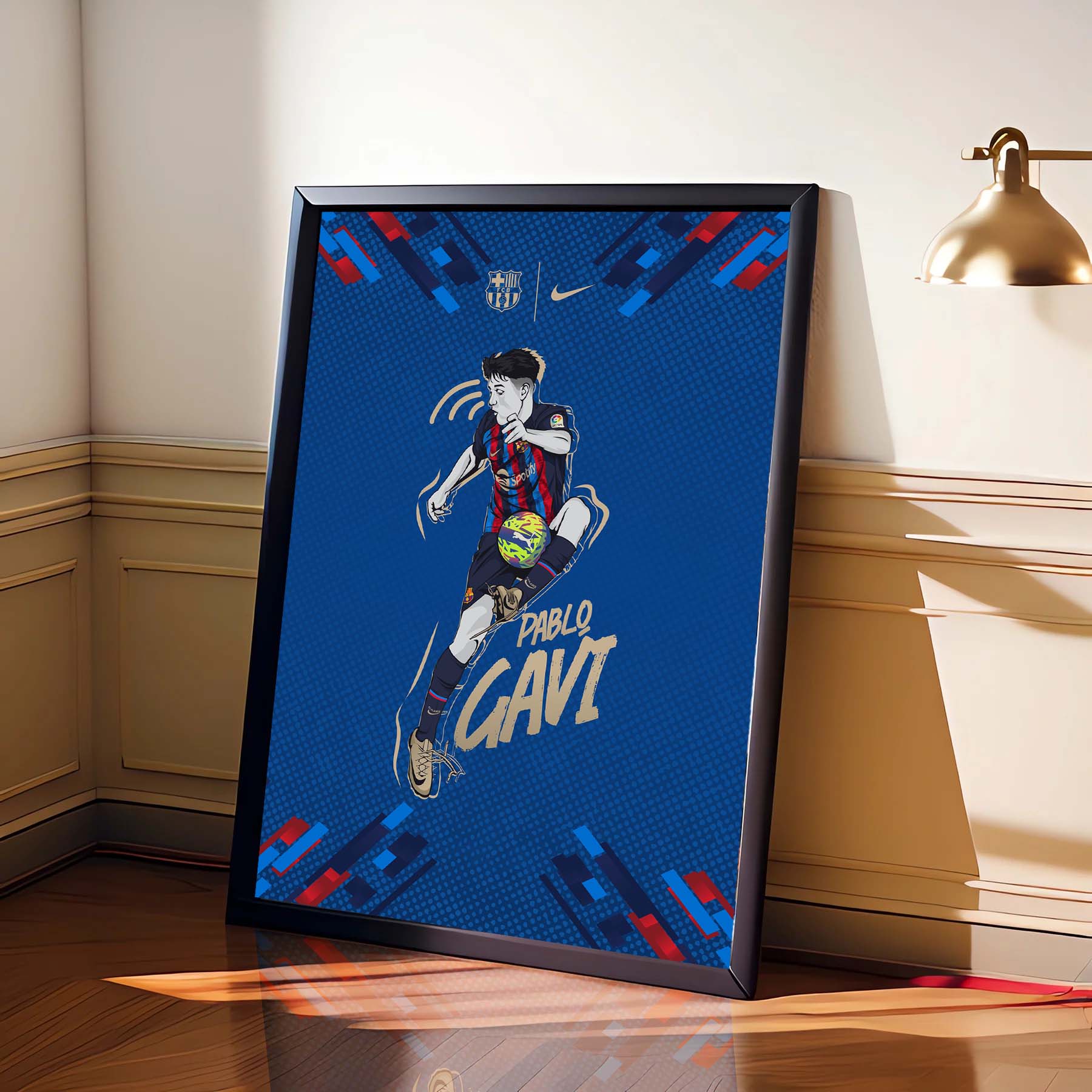 FC Barcelona Pablo Gavi Poster