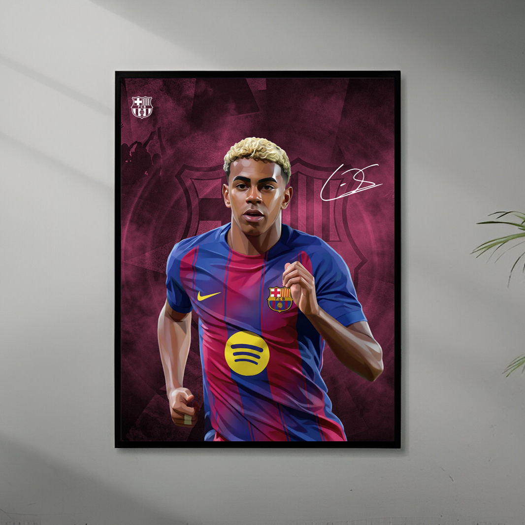 Lamine Yamal  Poster