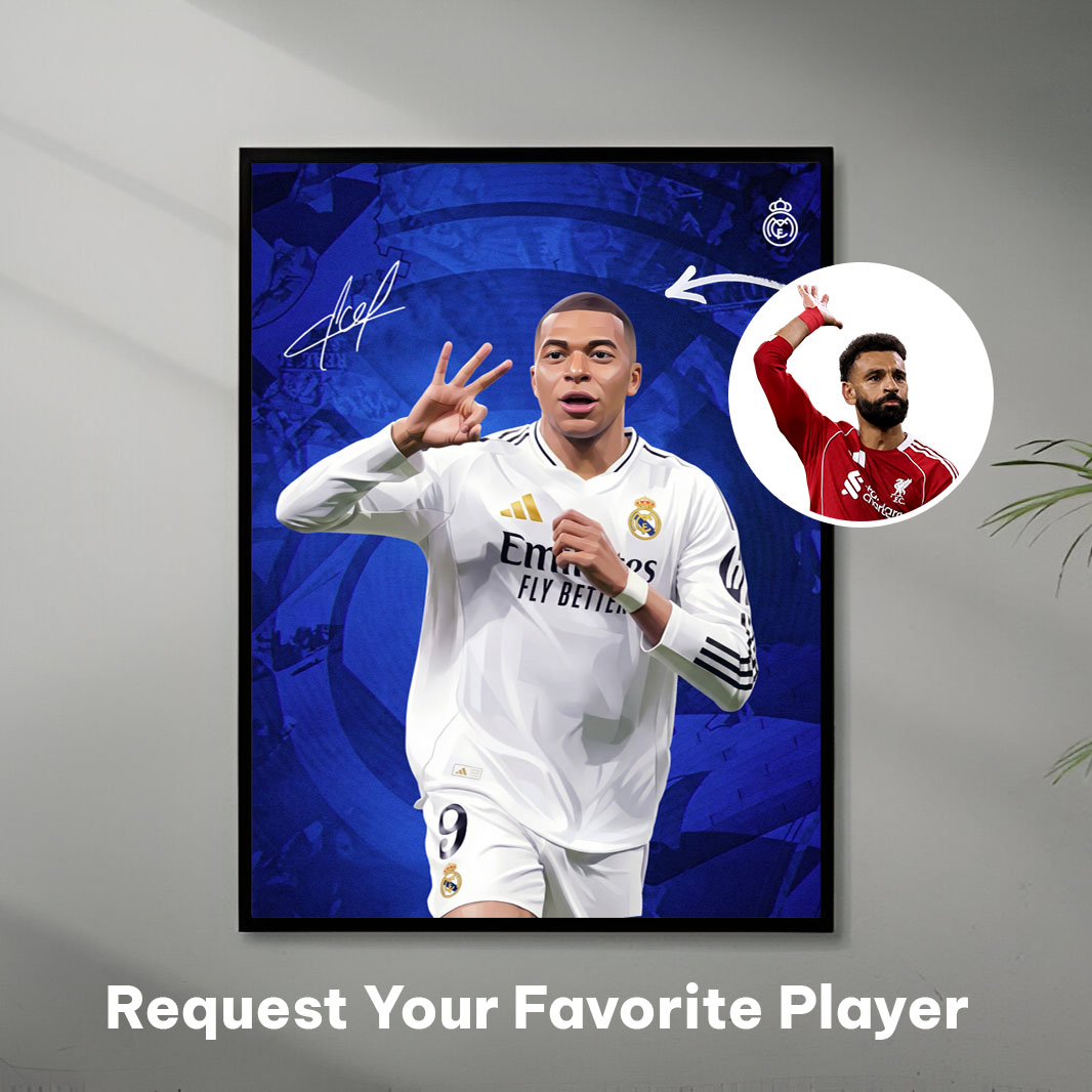 Kylian Mbappe Poster