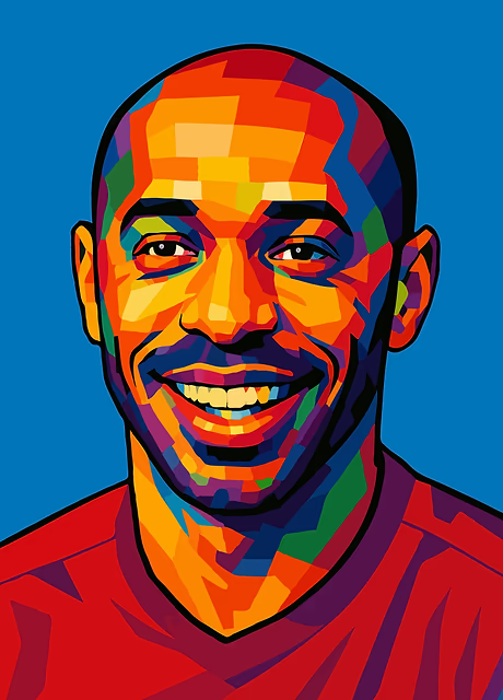Henry Pop Art Portrait Poster