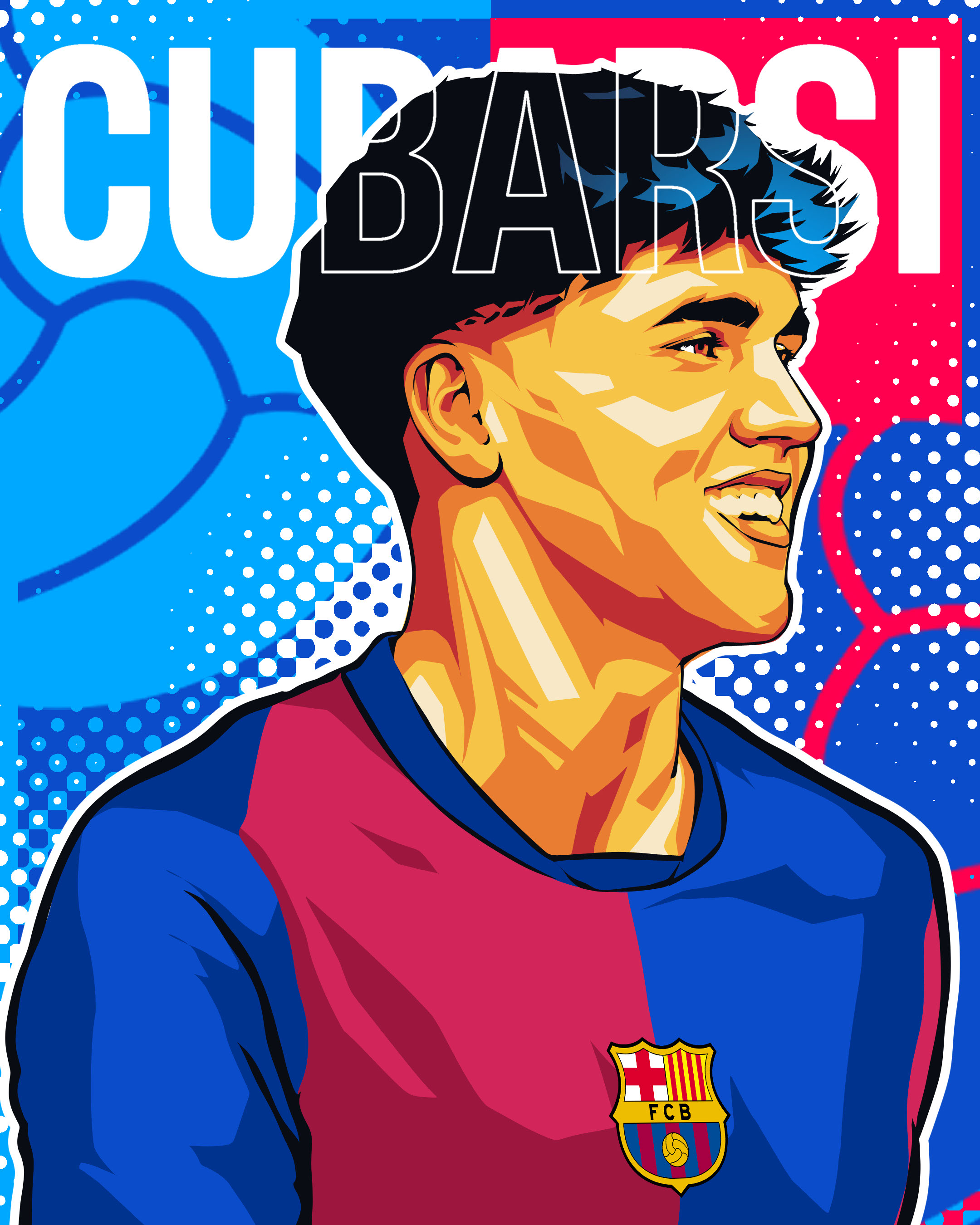 FC Barcelona Cubarsí Poster