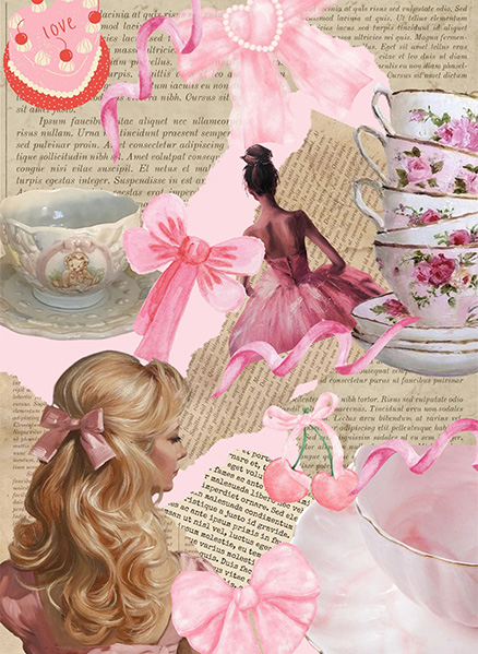 Vintage Floral Teacup Set