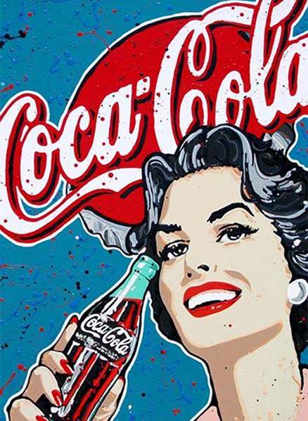 Coca-Cola Retro Wall Art