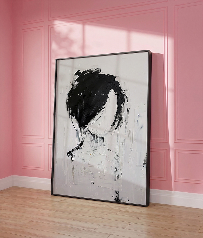 Abstract Women Print